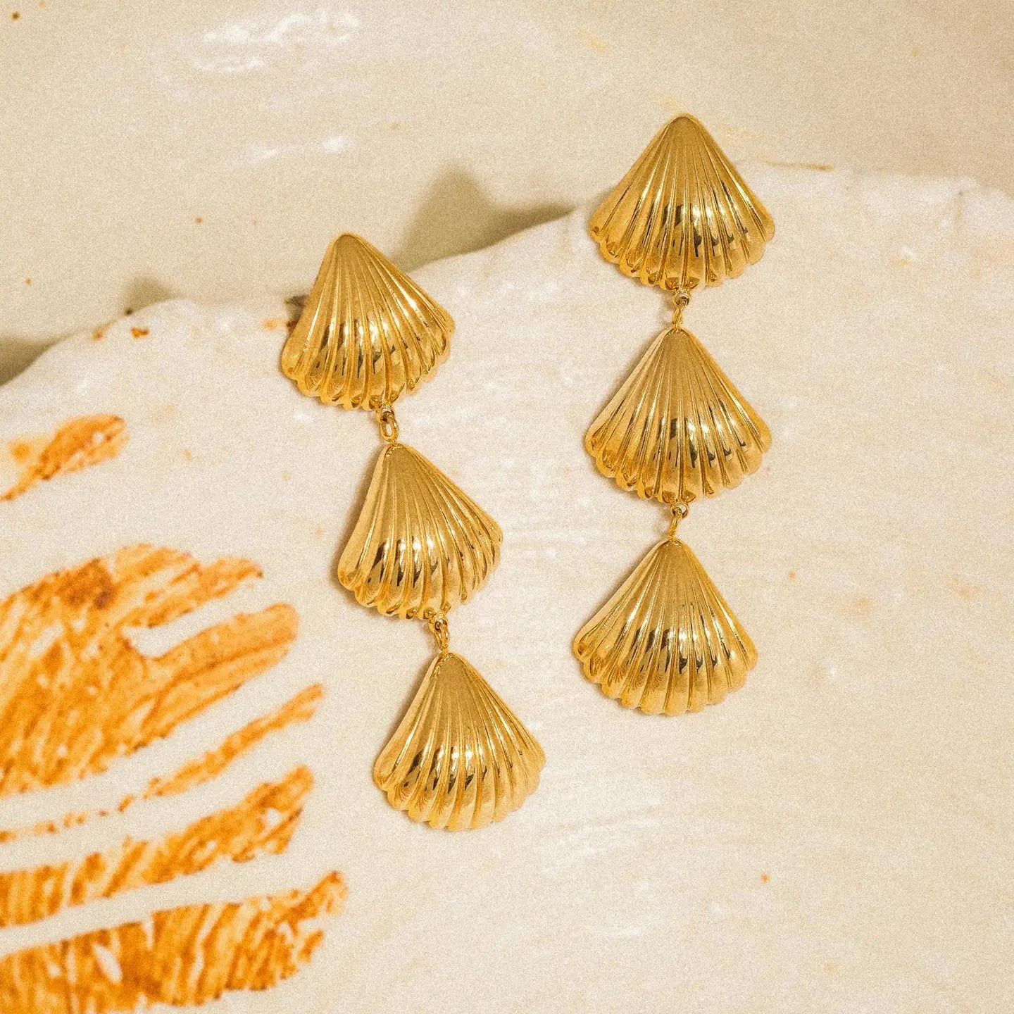 Shell Drop Earrings